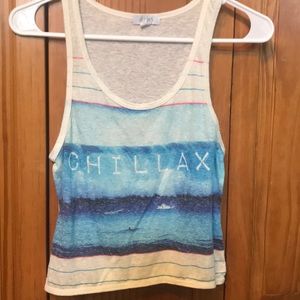 “Chillax” tank